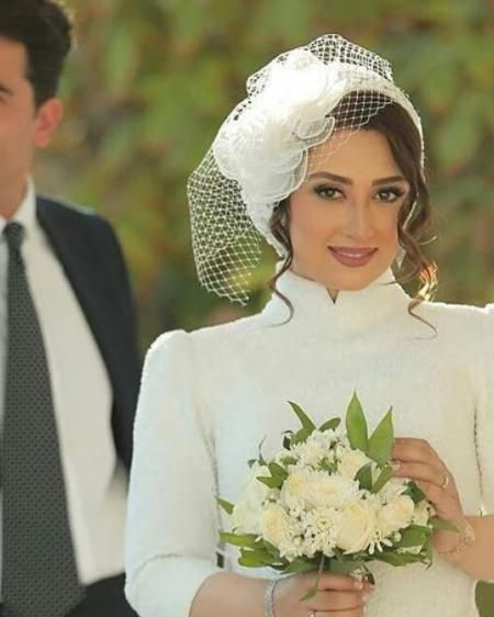 کلاه عروس ایرانی جذاب