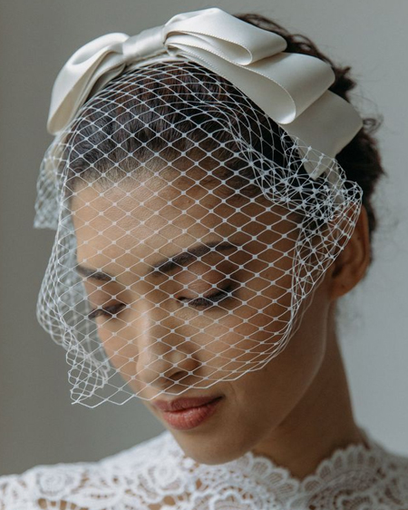 کلاه عروس پاپیونی