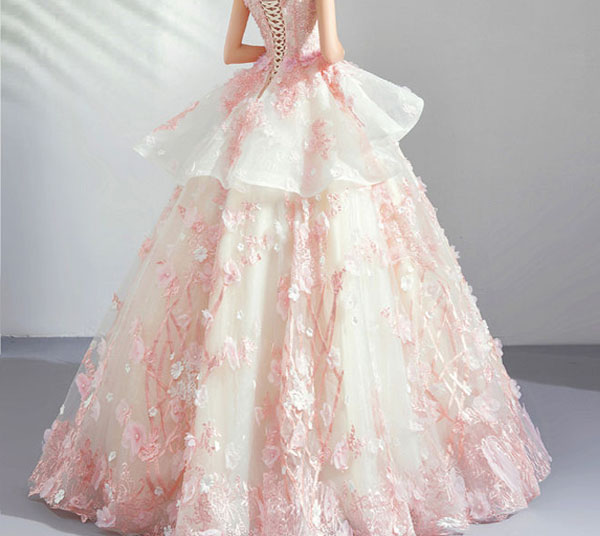 لباس شکوفه دوزی