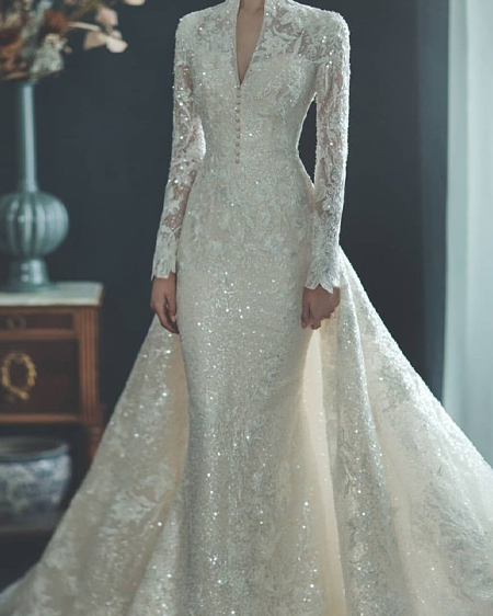 جدیدترین مدل هاي‌ لباس عروس ساده و شیک