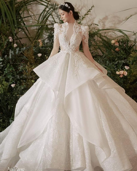 مدل لباس عروس پرنسسی جدید